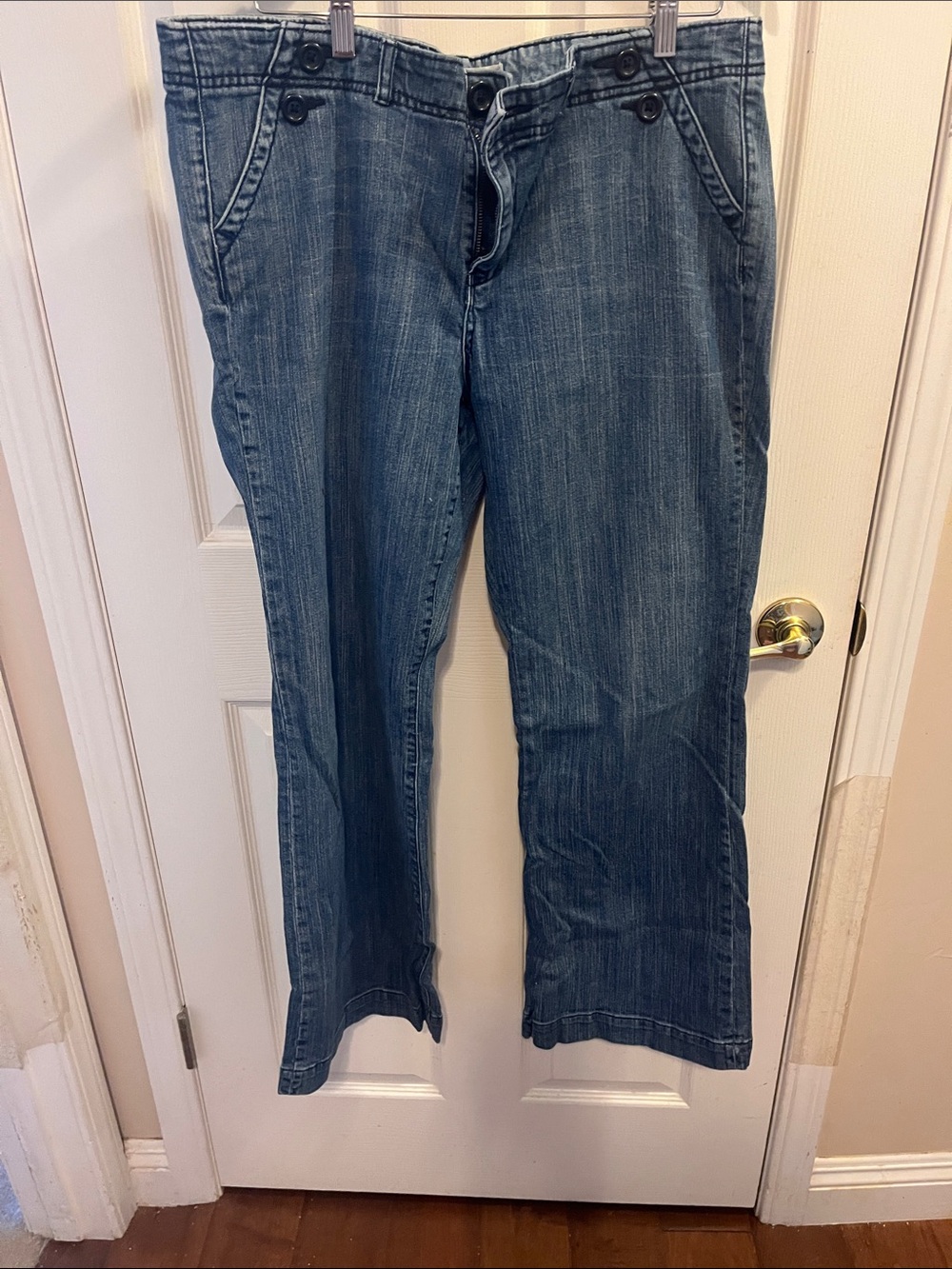 GAP Medium Wash Flared Jeans